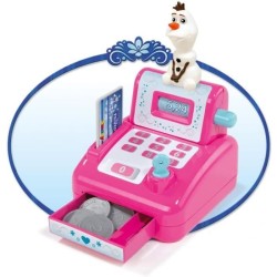 Smoby - La Reine des Neiges - Marchande de Glaces - Caisse Enregistreuse pour...