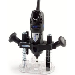 Defonceuse plongeante DREMEL 335 - Pour outil multi-usage type 3000 ou 4000 -...