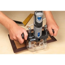 Defonceuse plongeante DREMEL 335 - Pour outil multi-usage type 3000 ou 4000 -...