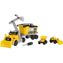 Jouet de construction - KLEIN - Camion a monter 4 en 1 Caterpillar - Mixte - ...