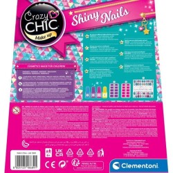 Clementoni - Kit manucure phosphorescents pour enfant - Vernis, faux