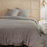 Parure de lit - TODAY - 123322 - 2 personnes - 260x240cm - Gaze de coton unie...
