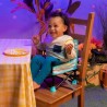 DISNEY BABY -MICKEY- Rehausseur de chaise pliable, nomade, de voyage, Léger e...