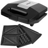 Appareil a croque-monsieur 3 en 1 - SENCOR - SSM 9410SS - 700 W - 3 plaques -...