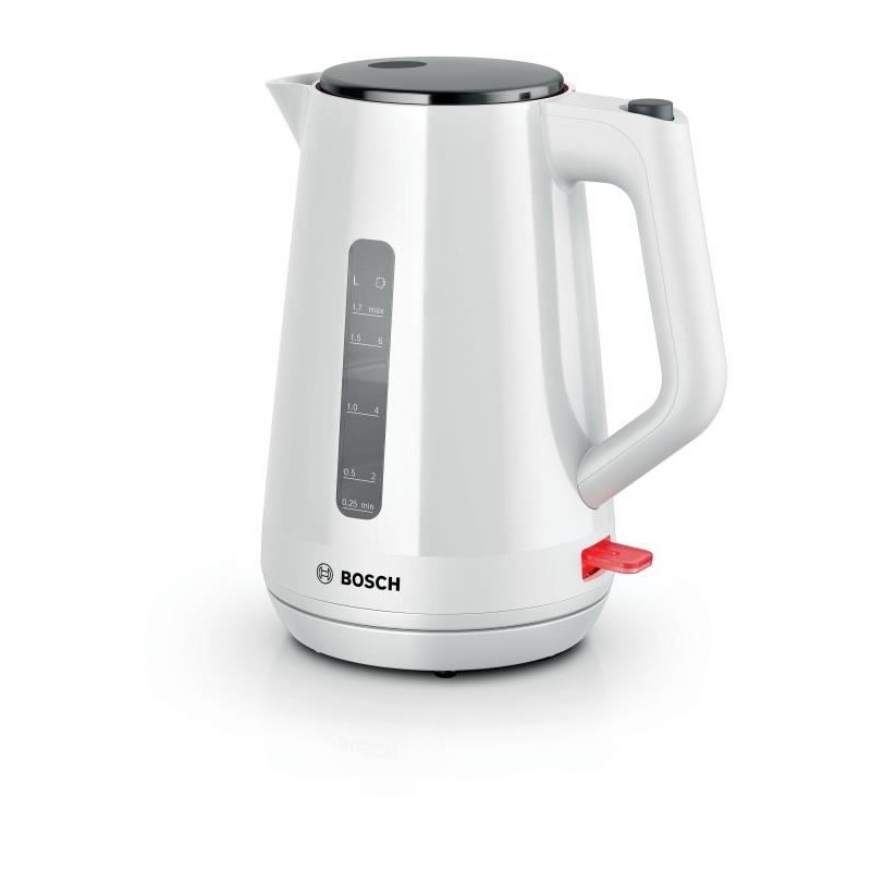Bouilloire - BOSCH -  TWK1M121 MyMoment - Blanche - capacité 1,7L - base 360°...