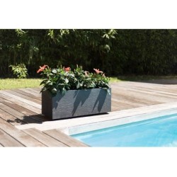 Jardiniere - EDA - Graphit Up - 57 L - Intérieur/ Extérieur - Décor Graphique...
