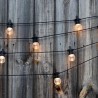 Guirlande lumineuse extérieure connectable Party Clear - LUMI JARDIN - 20 glo...