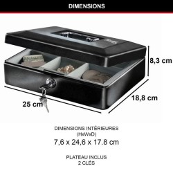Master Lock Caisse moyenne avec plateau CB-12ML