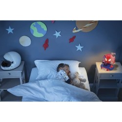 Lexibook - Spiderman - Réveil Projecteur -  Veilleuse et Projection de l'heur...