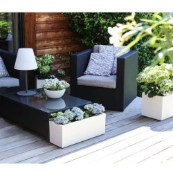 Jardiniere - EDA - Graphit Up - 57 L - Intérieur/ Extérieur - Décor Graphique...