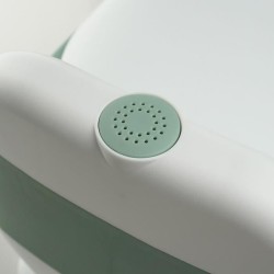 Mini toilette - THERMOBABY - Vert Sauge - Confortable avec bruit de chasse d'eau