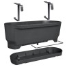 ELHO Balconniere Greenville Easy Balcony 52 - Living Noir - Balcon - L 21.2 x...