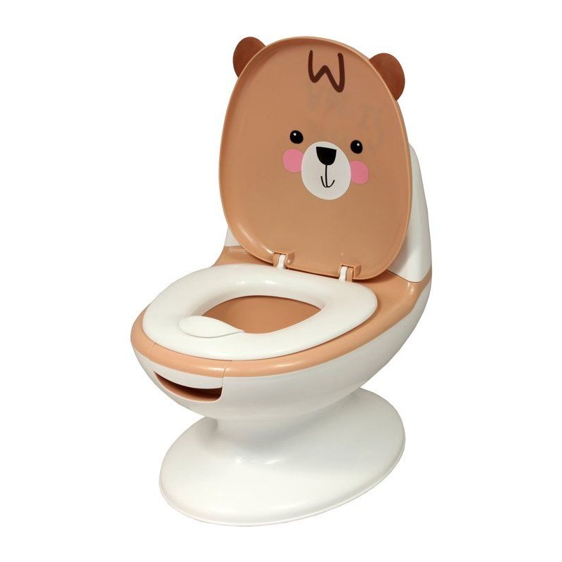 Pot éducatif bébé - BAMBISOL - Bruit de chasse d'eau - Cuvette amovible - Pro...