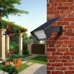 Lot de 2 spots solaires projecteur 2 en 1 a piquer ou a fixer - LUMISKY - CUR...