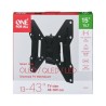 ONE FOR ALL WM2221 Support TV Smart 33-109 cm (13-43'') - Poids max. : 50kgs ...