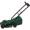 Tondeuse Bosch Rotak avec bac de récupération amovible et fonctions électroni...