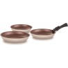 Set de 3 poeles - Tous feux dont induction - ARTHUR MARTIN - AM4754 - 20-24-2...