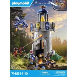 PLAYMOBIL 71483 Novelmore Tourelle des chevaliers de Novelmore avec dragon