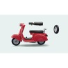 PLAYMOBIL 71620 Vespa Garage, Style rétro, années 60, 88 pieces, Adulte, Clas...
