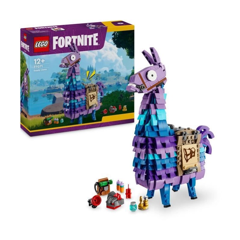 LEGO Fortnite 77071 Lama de ravitaillement - Figurine inspirée du jeu vidéo p...