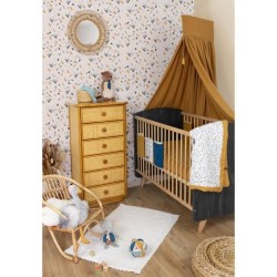 Tour de lit - DOMIVA - AU FIL DE L'EAU - Modulable - x6 - Ouvert 40 x 25 cm/f...