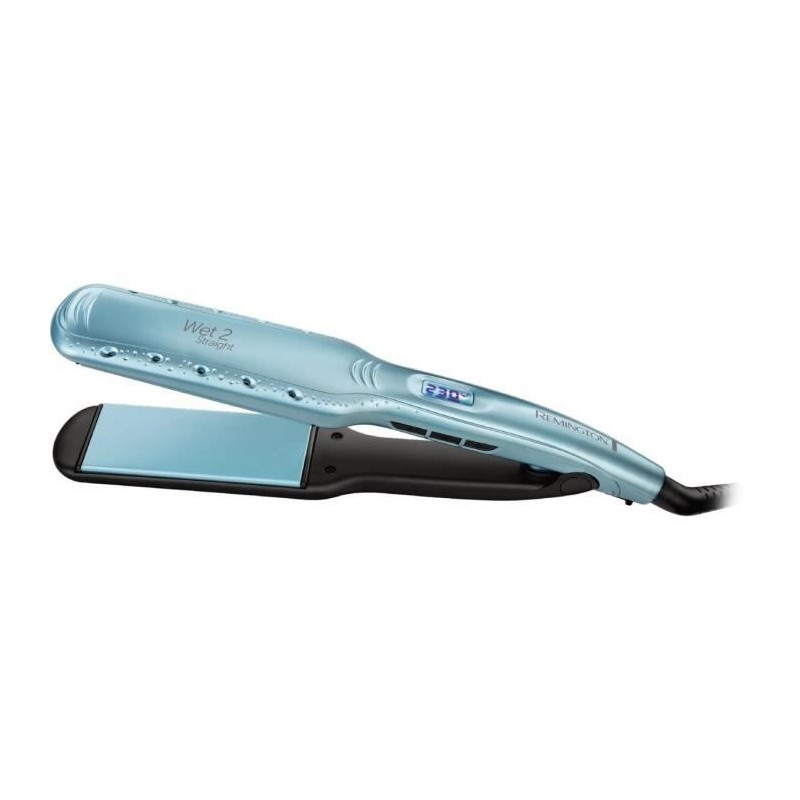 Lisseur - REMINGTON - Wet2Straight S7350 - Plaques larges - Soins a l'huile d...