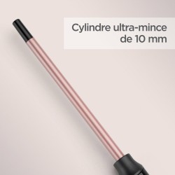 Boucleur manuel BABYLISS C449E - Diametre 10mm - Chauffe ultra-rapide - Tapis...