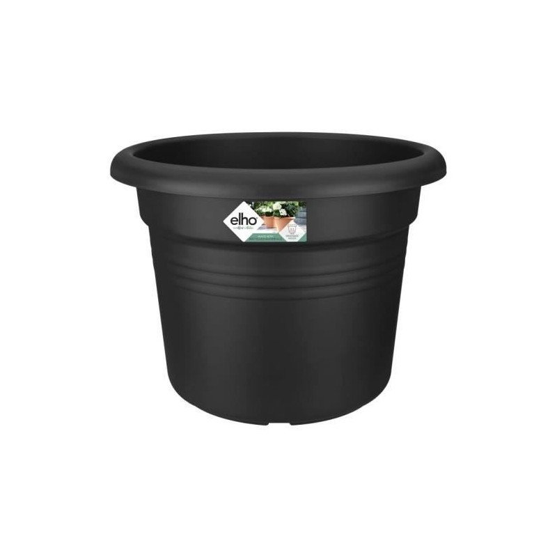 ELHO Pot de fleurs Green Basics Cilinder - Ø 64 x H 49 cm - Extérieur - 100% ...
