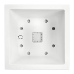 ELHO Bac a fleurs Vivo Next Square 30  - Ø 30 x H 29 cm - Intérieur,Extérieur...