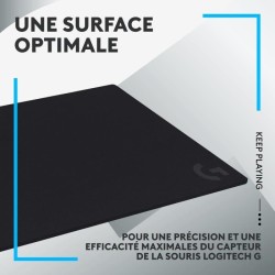 Tapis de souris gamer - Logitech - G740 - Noir