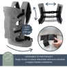 Dreambaby Porte-bébé ajustable 3-1 Journey - confortable et polyvalente - pou...