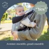 Dreambaby Porte-bébé ajustable 3-1 Journey - confortable et polyvalente - pou...