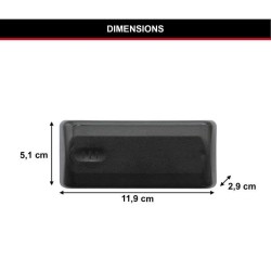 Boîte a Clés Magnétique - MASTER LOCK - 207EURD - Idéale pour cacher vos clés...