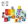 LEGO 10421 DUPLO Ma Ville Le Camion de l'Alphabet, Jouet d'Apprentissage de l...