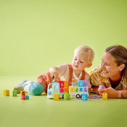 LEGO 10421 DUPLO Ma Ville Le Camion de l'Alphabet, Jouet d'Apprentissage de l...