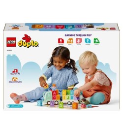 LEGO 10421 DUPLO Ma Ville Le Camion de l'Alphabet, Jouet d'Apprentissage de l...