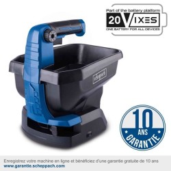 Epandeur sans fil C-GSP800-X - bac de 3,5L + capacité de surface 800m2 - SCHE...