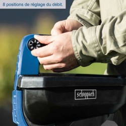 Epandeur sans fil C-GSP800-X - bac de 3,5L + capacité de surface 800m2 - SCHE...