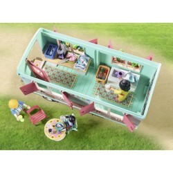 PLAYMOBIL 71441 Roulotte café boutique, Country La vie a la ferme, 145 pieces...