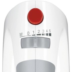 Batteur BOSCH CleverMixx MFQ3530 - 450 W - 5 vitesses - 2 fouets / 2 crochets...