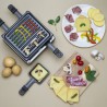 Appareil a raclette WEASY - LUGA40 - Jusqu'a 4 personnes - Revetement anti-ad...