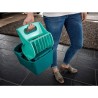 Seau essoreur Leifheit Profi Compact 55080, essore-housse de 8 L compatible a...