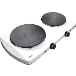 Plaque de cuisson électrique - SENCOR - SCP 2253WH-EUE4 - 2500 W - 2 foyers -...