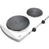 Plaque de cuisson électrique - SENCOR - SCP 2253WH-EUE4 - 2500 W - 2 foyers -...