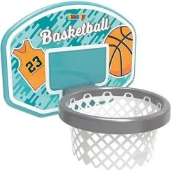 Smoby - Panier de Basket enfant - Accessoire de toboggan Smoby - 3 en 1 - Dés...