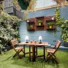 Lampe de table solaire et rechargeable - LUMISKY - STANDY MINI SOLAR RGB - H3...