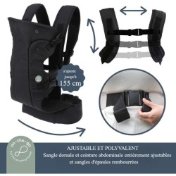 Porte-bébé ajustable 3-1 - DREAMBABY - JOURNEY - Confortable et polyvalent - ...