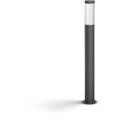 Lampadaire extérieur sur poteau - UTRECHT - Poteau anthracite - 1x20