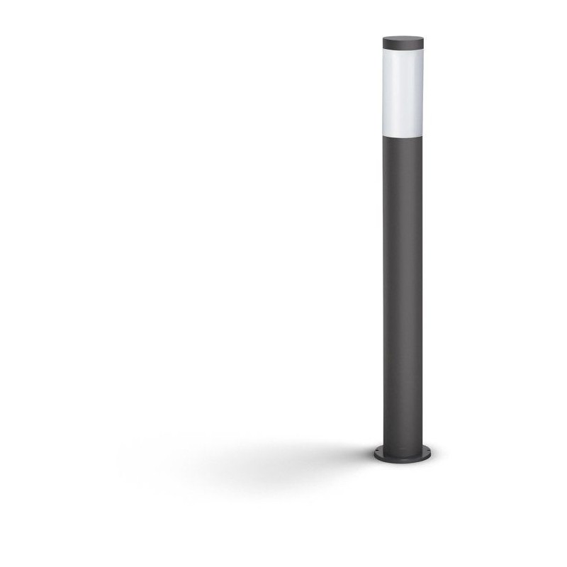 Lampadaire extérieur sur poteau - UTRECHT - Poteau anthracite - 1x20