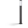 Lampadaire extérieur sur poteau - UTRECHT - Poteau anthracite - 1x20